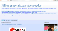 Desktop Screenshot of filhosespeciaispaisabencoados.blogspot.com