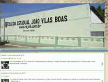 Tablet Screenshot of colegioestadualjoaovilasboas.blogspot.com