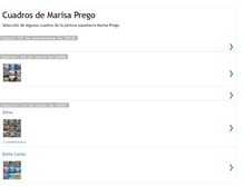 Tablet Screenshot of marisaprego.blogspot.com