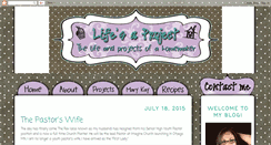 Desktop Screenshot of lifesaproject1.blogspot.com