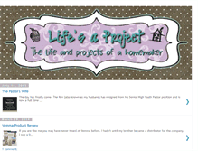 Tablet Screenshot of lifesaproject1.blogspot.com