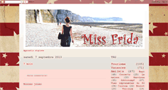 Desktop Screenshot of miss-frida.blogspot.com