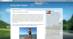 Desktop Screenshot of eatingwthintegrity.blogspot.com