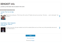Tablet Screenshot of dengkotinfo.blogspot.com