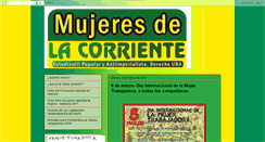 Desktop Screenshot of mujeresdederecho.blogspot.com