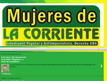 Tablet Screenshot of mujeresdederecho.blogspot.com