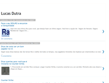 Tablet Screenshot of lucas-dutra.blogspot.com