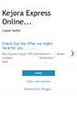Mobile Screenshot of kejora-express.blogspot.com