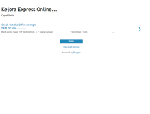 Tablet Screenshot of kejora-express.blogspot.com