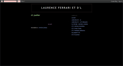 Desktop Screenshot of laurenceferrari-dl-joaillier.blogspot.com