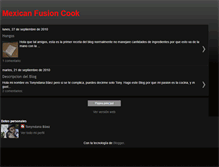 Tablet Screenshot of mexicanfusioncook.blogspot.com