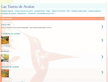 Tablet Screenshot of lastierrasdeavalon.blogspot.com