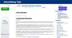 Desktop Screenshot of advertising-d2b.blogspot.com