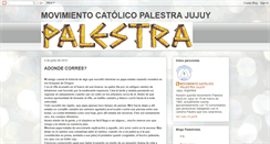 Desktop Screenshot of movimientocatolicopalestrajujuy.blogspot.com