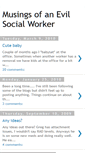 Mobile Screenshot of evilsocialworker.blogspot.com