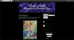 Desktop Screenshot of carrieholst.blogspot.com
