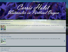Tablet Screenshot of carrieholst.blogspot.com