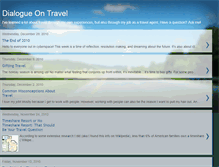Tablet Screenshot of dialogueontravel.blogspot.com