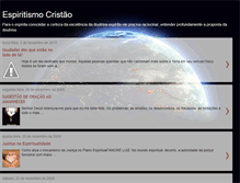 Tablet Screenshot of doutrinaespiritakardecista.blogspot.com