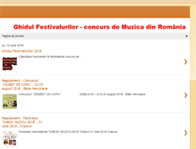 Tablet Screenshot of ghidulfestivalurilor.blogspot.com