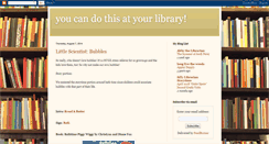 Desktop Screenshot of funbrarian.blogspot.com