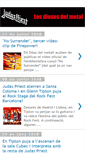 Mobile Screenshot of losdiosesdelmetal.blogspot.com