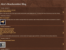 Tablet Screenshot of beachcomber-alex.blogspot.com