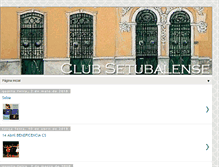 Tablet Screenshot of club-setubalense.blogspot.com