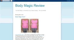 Desktop Screenshot of bodymagicreviewsmn.blogspot.com