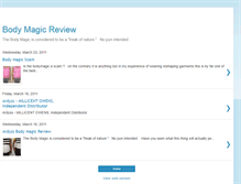 Tablet Screenshot of bodymagicreviewsmn.blogspot.com