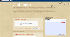 Desktop Screenshot of alicia-aulapt.blogspot.com