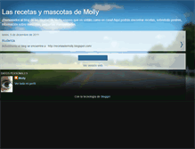 Tablet Screenshot of lospostresdemolly.blogspot.com