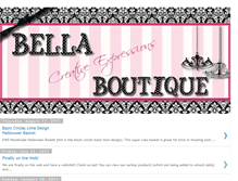 Tablet Screenshot of bellacreativeexpressionsboutique.blogspot.com