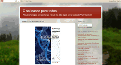 Desktop Screenshot of aenasolnasce.blogspot.com