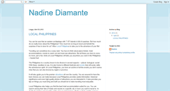 Desktop Screenshot of nadinediamante.blogspot.com