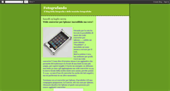 Desktop Screenshot of fotografando-italia.blogspot.com