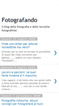 Mobile Screenshot of fotografando-italia.blogspot.com