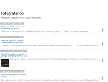 Tablet Screenshot of fotografando-italia.blogspot.com