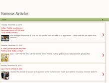Tablet Screenshot of famous-articles2.blogspot.com