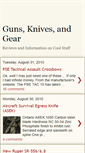 Mobile Screenshot of gunsknivesandgear1.blogspot.com