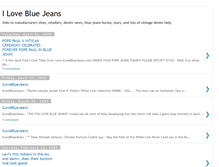 Tablet Screenshot of ilovejeans.blogspot.com