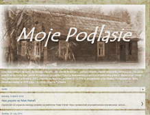Tablet Screenshot of moje-podlasie.blogspot.com