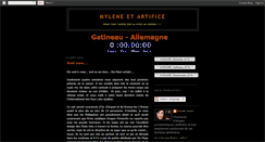 Desktop Screenshot of myleneetartifice.blogspot.com