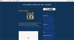 Desktop Screenshot of colombia-paraiso-mundo.blogspot.com
