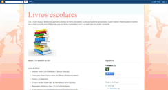 Desktop Screenshot of livrosescolaresparati.blogspot.com