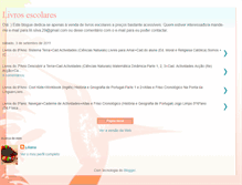 Tablet Screenshot of livrosescolaresparati.blogspot.com