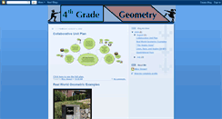 Desktop Screenshot of 4thgradegeometry.blogspot.com