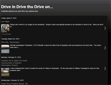 Tablet Screenshot of drivethruben.blogspot.com