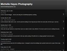 Tablet Screenshot of michellehayesphotos.blogspot.com