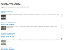 Tablet Screenshot of cabezavoladora.blogspot.com